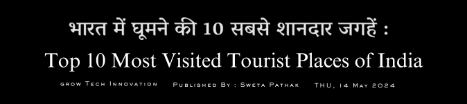 Top Tourist Place in India
